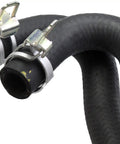Close-up of Engine Heater Hose Assembly with Aluminum Y Connectors for Ford Rides, showing durable replacement hoses and clamps.