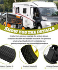 Wheel And Handle Kit For WEN 4500 And 4750 Watt Generators Fits GN4500 DF472 DF475 DF475T shown with RV in background