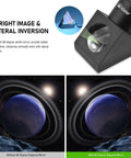 90 Degree 1.25 Inch Telescope Diagonal Mirror With Eyepiece Thumbscrew Refractor Accessories for clear viewing comparison