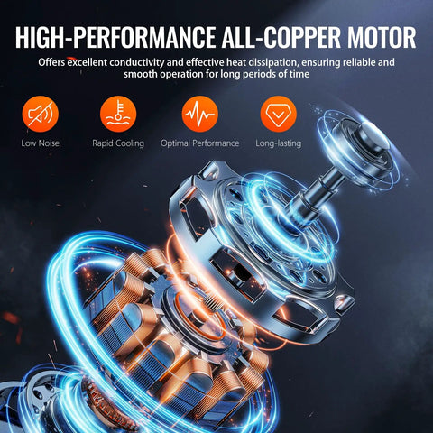 4.5 CFM Vacuum Pump And Gauge Kit Pro-Grade For DIY Mini Split HVAC Auto Systems With Leak Detector, Includes Four Hoses, Two R134a Can Taps, R134a R22 R410a Compatible, Upgraded Tri-Fold Storage Case And Four Adapters, all-copper motor