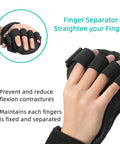All Day Comfort Resting Hand Splint For Night Immobilization And Wrist Support To Aid Stroke Recovery Flexion Contractures