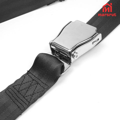 Close-up of buckle strap and collar for Universal Belt Squat Collar For Nordic Hamstring Curl On Bench, 5.6 Ft Buckle Strap