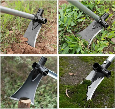 Heavy Duty Grass Cutter Head And Coconut Plucker For Farming Harvesting And Gardening With A Multipurpose Tempered Steel Blade