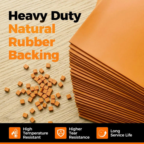 Heavy Duty Oil Spill Mat For Garage Floor Under Car 64 By 32 Inches Waterproof With Durable One Quarter Inch Rubber Backing