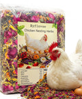 Chicken Nesting Herbs 42oz Bulk Bag For Laying Boost And Cozy Hens, Lavender Rose Marigold Scent Attracts Hens To Nest Boxes
