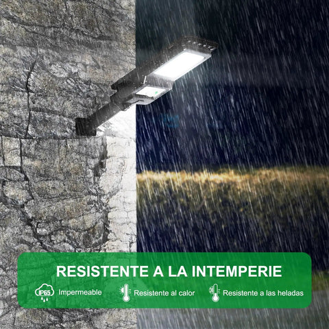 Outdoor Solar Lights 1000 Lumens 156 LED Solar Powered Motion Sensor Flood Lights Waterproof in rain