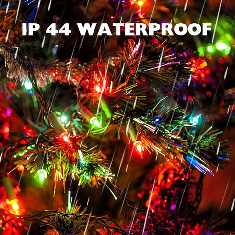 Totally Bright Multi Color Christmas Mini String Lights 20 Feet With 100 Incandescent Bulbs Waterproof in rain