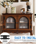 Wood cabinet with Bulk 30 Pack Dope 3.5 Inch Black Antique Butterfly H Shaped Hinges With Hammered Texture, and installation guide.
