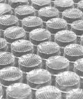 Close-up of Bubble Packing Wrap For Moving And Shipping Perforated Cushioning Roll 12 Inch By 15 Foot Inflated Longer With Air Lock Tech