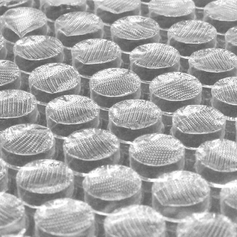 Close-up of Bubble Packing Wrap For Moving And Shipping Perforated Cushioning Roll 12 Inch By 15 Foot Inflated Longer With Air Lock Tech