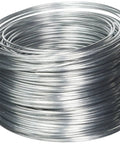 Coiled 18 Gauge Galvanized Hobby Wire 110 Ft, Heavy Duty 25 Lb Strength Steel Utility Wire For Garden Support and DIY Projects.