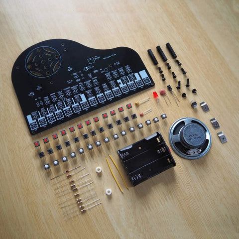 Do It Yourself Hands On Piano Soldering Project Kit For Electronics Practice And STEM Gift With Multiple Sound Effects