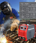 190 Amp Dual Voltage Digital Stick Welder For Home DIY And Professional Projects, 110 Or 220V Inverter ARC Welder in use.