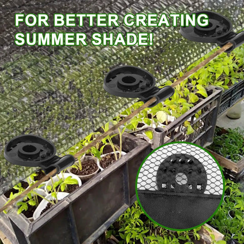 Heavy Duty Windproof Shade Cloth Plastic Clips 50 Pack That Holds Tight For Greenhouses And Patios Easy Grip Tarp Clips