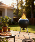 Smokeless Outdoor Fire Pit For Backyards And Patios 19.6 Inch Solo Bonfire Pit With Removable Ash Pan 304 Stainless Steel Liner