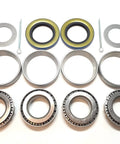 Two Pack Heavy Duty Trailer Axle Hub Wheel Bearing Kits for 2000 Lb Axles With L44643 L44610 Bearings Spindle One Inch Includes Double Lip
