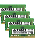 16GB DDR4 RAM Kit 2666MHz SODIMM For Laptops And Notebooks PC4-21300 PC4-2666V Unbuffered NonECC 1.2V 260Pin 4x4GB Upgrade