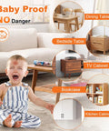 Thickened Corner Guards For Baby Proofing Edges And Sharp Tables, 12 Pack Corner Protectors For Furniture Corners And Edges display