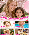 16 Pairs Hypoallergenic Screw Back Earrings Set For Girls And Kids Featuring CZ Studs, Pearl, Heart, Star, Flower And Ball Designs In Stainless Steel, Super Cute And Safe For Sensitive Ears, girls wearing stud earrings outdoors