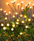 Solar Garden Lights Outdoor 4 Pack Firefly Swaying Lights Waterproof Garden Decor For Yard Patio Pathway Lawn Cozy Night Vibe Ambiance