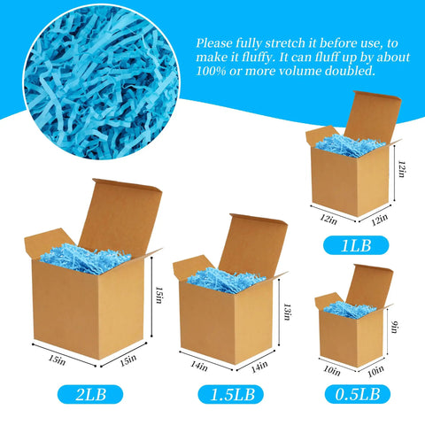 Top Shelf White Crinkle Paper Shreds And Gift Basket Filler No Brainer Cushioning Material For Shipping Boxes And Crafts Killer Value Packing Stuffing Option For Creative Folks