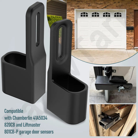 2 Pack Garage Door Sensor Sun Shield Protector For LiftMaster And Chamberlain, Sun Glare Guard For 801CB-P 820CB 41A5043 Sensors
