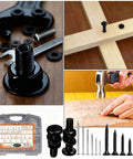 Heavy Duty 1680 Piece Fastener Assortment Kit Holds Every Machine Screw Drywall Anchor And Bolt You Gotta Own For Tough DIY Builds Or Quick Home Fixes Tidily Stored In A Case with various fasteners and tools.