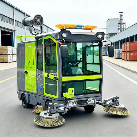 Heavy Duty Industrial Floor Sweeper For Warehouses And Factories. Commercial Grade Machine With Dust Control System And Vibration Filter. Keeps Large Areas Super Clean With Efficient Debris Collection. Perfect Solution For Big Spaces Needing Reliable