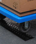 Cart crossing over Three Piece Floor Cord Cover Set Drop Over Cable Protector Ramp For Office And Warehouse DIY Friendly