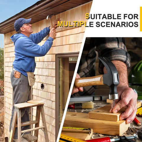 Man using Massive 3000-Piece Hardware Kit with Anchors, Tapping Screws, Deck Screws and Nails for home improvement projects