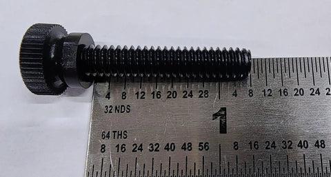Heavy Duty Black Nylon Thumb Screws 1/4 20 Thread X 1 1/4 Inch Long Industrial Fasteners With Slick Knurling For No Sweat Hand Tightening Solid Top Shelf Hardware Pack Of 10