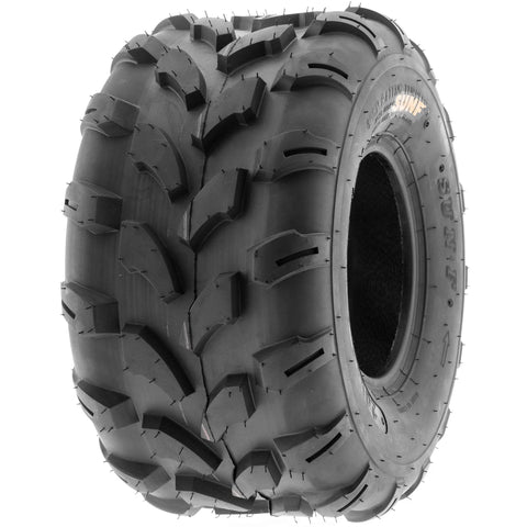 Two Pack Off Road Tires For ATVs And Lawn Mowers 20x10-8 And 20x10x8 6 Ply Directional Knobby Tread For Mud Sand Rocks
