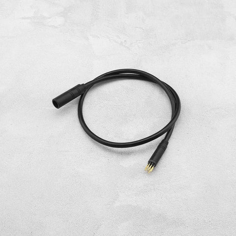 9 Pin Electric Bike Motor Extension Cable Female To Male Connector For Front Or Rear Hub Waterproof E Bike Wire 600mm Length Versatile Ebike Plug And Play Accessory For Smooth Motor Power And Easy Installation