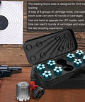 Five Shot Revolver Speed Loader For 38 Special And 357 Magnum Quick Reload Block Fits Smith And Wesson includes ammo block.