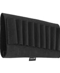 Buttstock Ammo Holder For Rifles Nine Shell Cartridges Pouch With Quick Access Durable Black Shooting Gear