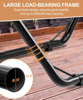 Heavy Duty Hammock Stand For Indoors And Outdoors, 660 Lb Capacity, All Steel Frame close-up showing load-bearing stability