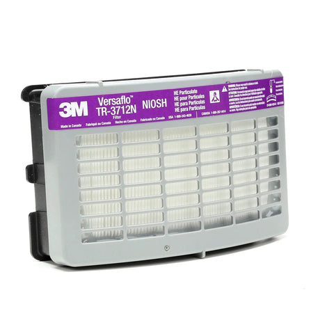 HE Filter TR-3712N Fits Versaflo PAPR TR-300 Series Silica Particulate Filter Easy Install High Efficiency Go-To Particulate Filter For Respirator Durable Canada Made One Filter Pack