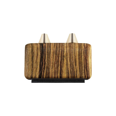 Wooden texture of Align Session Acoustic Guitar Effects Pedal Delivers Analog Saturation For Warmth With Pro Grade Compression