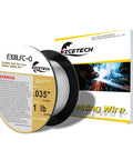 Stainless Steel Gasless Flux Cored Welding Wire E308LFC-O 0.035 Inch Diameter, 1 Pound Spool, No Shielding Gas Required, Silver Finish.