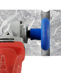 Pro Grade Diamond Trimming Wheel Set For Marble And Quartz Grooving On Angle Grinder Dual Cylindrical Grinding Wheels 74mm Tall