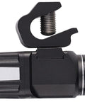 Side view of Vantage II 350 Lumen Hands Free Helmet Light With Rear Safety LED Black For Fire, Industrial And Jobsite Use, Hella Bright Close Range Illumination, Secure Helmet Mount