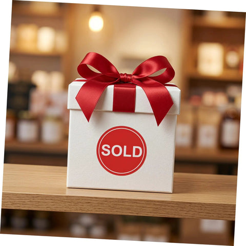 Red Sold Stickers Round Labels Self Adhesive High Visibility For Yard Sale And Warehouse Tags 500 Pack For Easy Pricing On Any Surface With A Pro Look on gift box