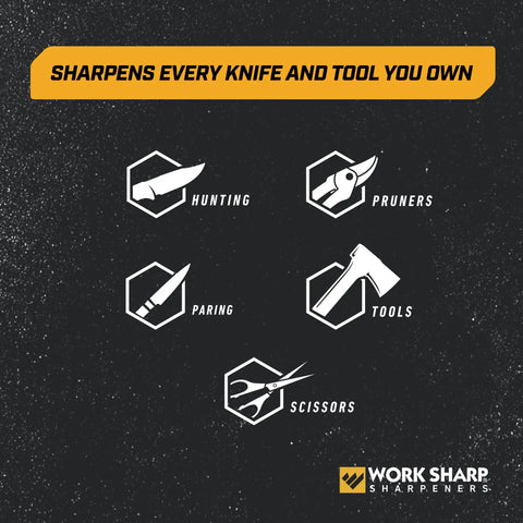 Pivot Pro Handheld Knife And Tool Sharpener With Dual Carbide Sharpeners For Knives And Tools, Convex Carbide Edge Maker, Removable Scissor Sharpener, And Ceramic Hone For Fast, Easy Sharpening On The Go