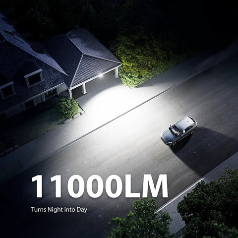 Kickass Led Motion Sensor Floodlight Featuring Three Swivel Heads And Blazing Eleven Thousand Lumen Daylight Burst For Securing Backyards Driveways And Garages While Serving Legit Weatherproof Coverage That Hits Different After Dark