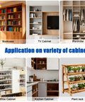Top Shelf Nickel Plated Shelf Pins Kit Includes Sixty Four Workhorse Pegs In Four Sleek Profiles Made For Cabinet Closet Kitchen Shelving And Furniture Projects Featuring No Sweat Setup And Straightforward Everyday Grip showcased in various cabinet applications.