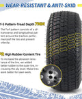 Side view of 15x6.00-6 Lawn Mower Tires and Wheels 2 Pack Tubeless 4 Ply 3 Inch Offset Hub showcasing tread and rubber quality.