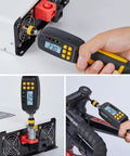 Workhorse Pro Grade Digital Torque Screwdriver With Backlit LCD, 1/4 Inch Quick Release Bit Holder, 2.6 To 70.8 In-Lb Range, 38-Piece Bit Set, ISO 6789 Certified, Two Percent Accuracy For Real World Tolerances in use on electronics assembly