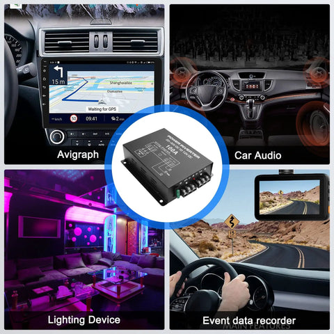 Beefy 24V To 12V Buck Converter For Cars And Trucks, 100A 1200W, Converts 20 To 30V Input To Stable 12V Output image collage
