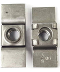 Top Shelf Plain Steel Retainer Weld Nuts 1/2-13 Thread Pack Of 10 Free Floating Bridge Design view from above showing misaligned hole adjustment.