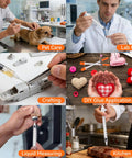 Bulk 30 Pack U100 Syringes 30 Gauge Five Sixteenth Inch 8 Millimeter 1 mL Disposable, Individually Wrapped, Pro Grade Performance, Smooth Leak-Proof Plunger, Clear Barrel, Medical Grade Single-Use Syringes used in pet care, lab, crafting, measuring, and kitchen applications